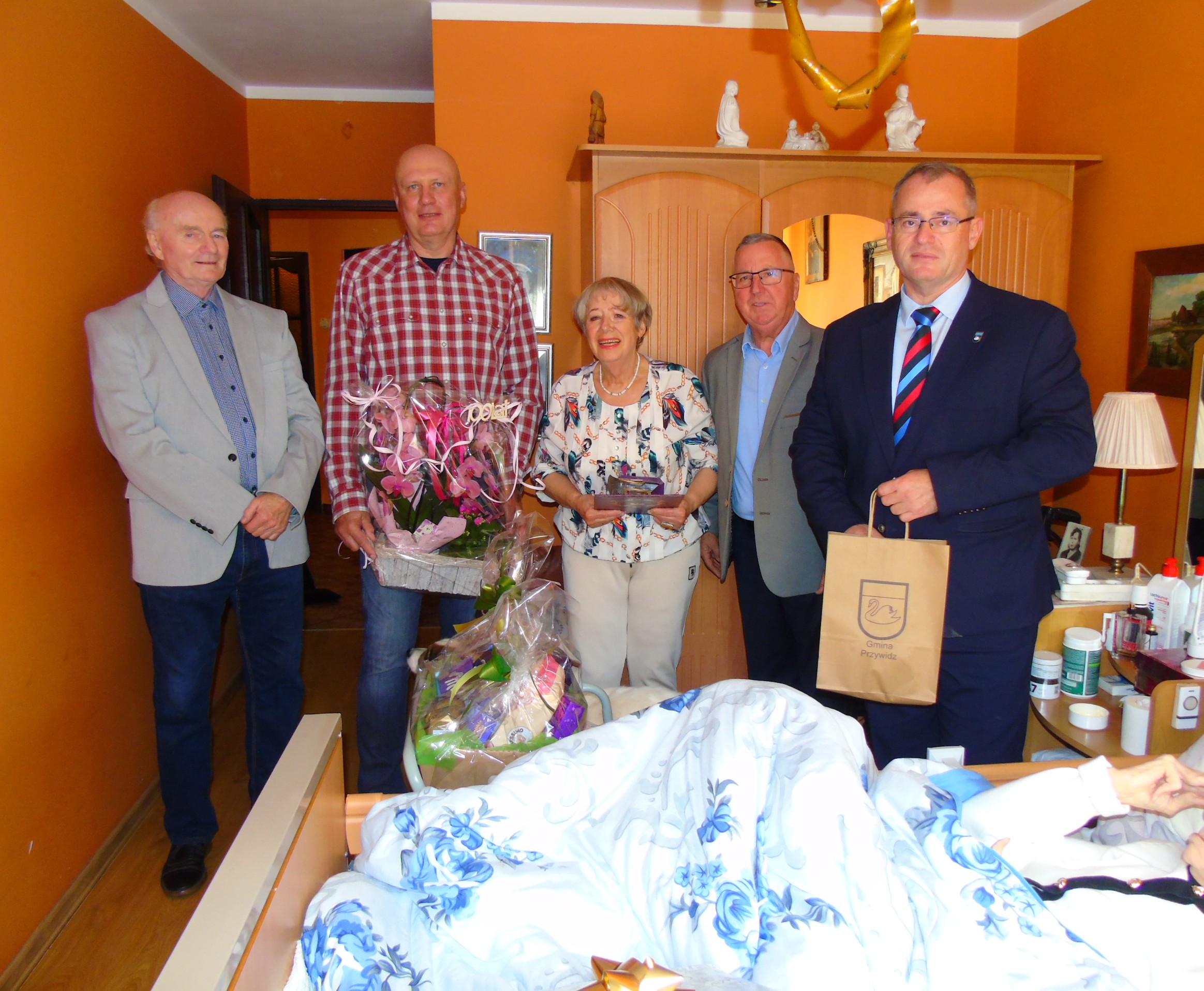 Jubileusz 100-ych urodzin Pani Janiny Trzaski z&nbsp;Piekła Dolnego