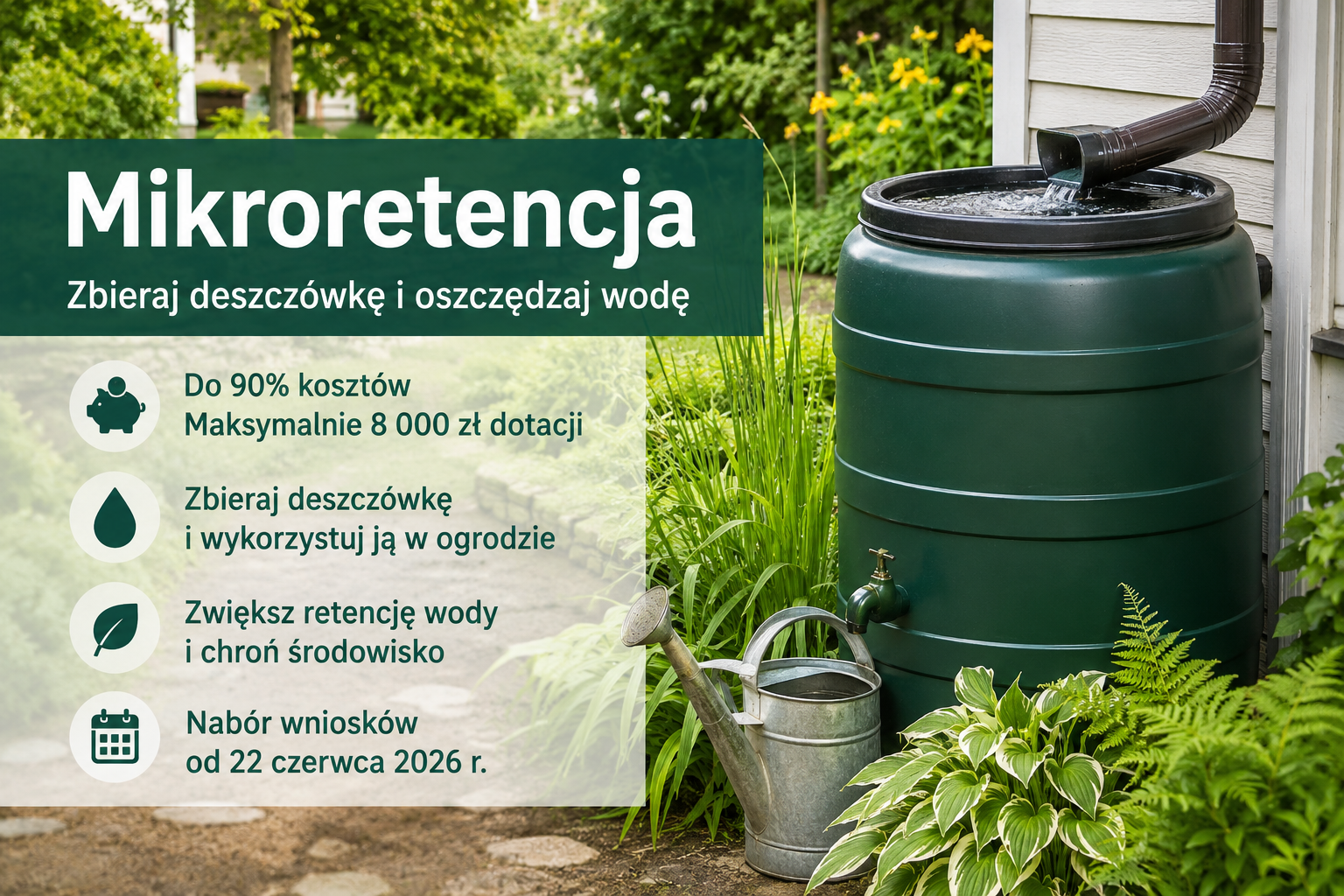 Program Mikroretencja &ndash; dofinansowanie do 8 000 zł dla mieszkańc&oacute;w