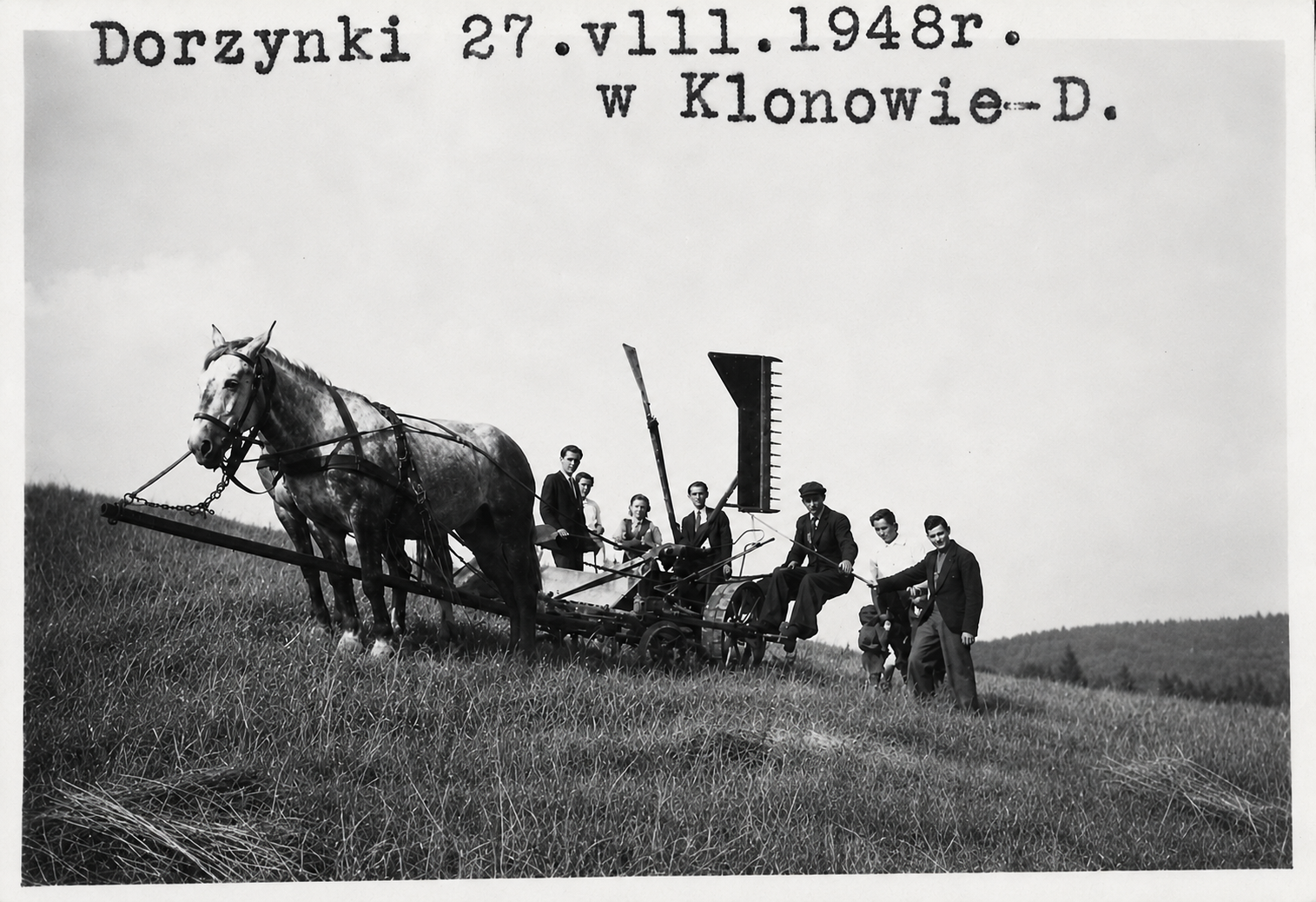 DOŻYNKI 1948r.