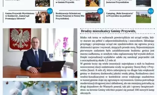 Zdjęcie do Biuletyn Gminy Przywidz &ndash; nr 41 (Kwiecień 2025)