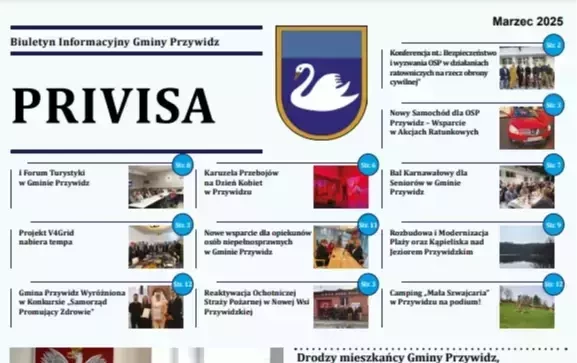 Zdjęcie do Biuletyn Gminy Przywidz &ndash; nr 41 (Kwiecień 2025)